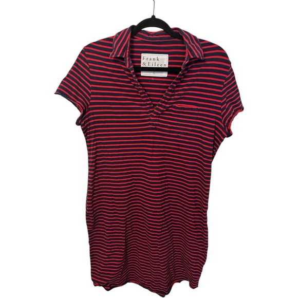 Frank & Eileen Lauren Polo Dress in Size Large - Picture 3 of 4